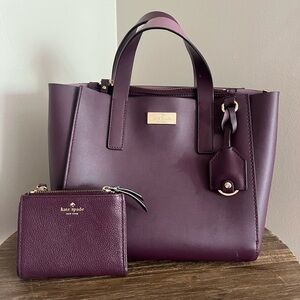 Kate spade bag and matching wallet